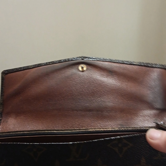 Louis Vuitton Vestiaire Collection Vtg Wallet Long Women's Brn EUC - Picture 7 of 10